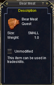 Bear Meat